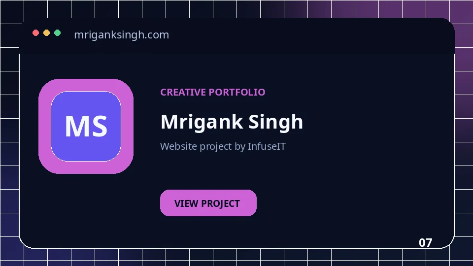 Client thumbnail for Mrigank Singh
